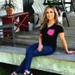 Load image into Gallery viewer, Designer Women's V-Neck