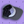 Load image into Gallery viewer, Centered close up of the underside of the black 7-Strong script logo hat, with 7-bolt lining and vented holes. The hat is featured a deep lavender background with black 7-bolts patterned throughout.
