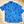 Load image into Gallery viewer, Overlapping full view of the adult and youth 7-Strong &quot;7-Seas&quot; shirt, a bright blue colored shirt with various nautical depictions such as islands, ships, mermaids, etc - drawn in a treasure map like fashion. The shirt is displayed against a weathered treasure map and compass background.
