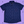 Load image into Gallery viewer, Centered, full view of the youth 7-Strong Slate 7-Bolt short sleeve shirt, featuring lavender 7-bolts interspersed on a slate gray background. The shirt is featured on a lavender backdrop with black bolts.
