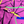 Load image into Gallery viewer, A midsection button view of the 7-Strong youth &quot;Strongfetti&quot; button down, a bold pink shirt featuring black, yellow, lime green, and navy blue scratches that appear like confetti falling from the sky. The shirt is featured on a white background with colorful falling confetti.
