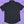 Load image into Gallery viewer, Full centered view of the 7-Strong Slate 7-Bolt short sleeve shirt, featuring lavender 7-bolts interspersed on a slate gray background. The shirt is featured on a lavender backdrop with black bolts
