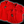 Load image into Gallery viewer, Full view of the full line of 7-Strong Red 7-Bolt shirts overlapping each other, featuring black 7-bolts with a white drop shadow interspersed on a red background. The shirt is featured on a red lightning storm backdrop.
