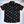 Load image into Gallery viewer, Full centered view of the youth short sleeve version of &quot;Got &#39;Em!&quot; The button down features various athletic fashion sneakers in an 80bit format arranged all over a black shirt. The shirt is featured against a background of a basketball player jumping in air, noticeable sneakers being worn. 
