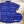 Load image into Gallery viewer, A full representation of 7-Strong&#39;s youth 1776 button down shirt against a Declaration of Independence background. Shirt is royal blue with stripes of various Americana icons, including the original 13 colonies and revolutionary war items. On the right of the picture, there is a close-up circle giving detail to the various icons on the shirt.
