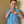 Load image into Gallery viewer, Child model wearing the 7-Strong &quot;Cheat Day&quot; youth button down featuring various snacks, treats, and fast food features on a light blue shirt hiding candy in the shirt pocket.
